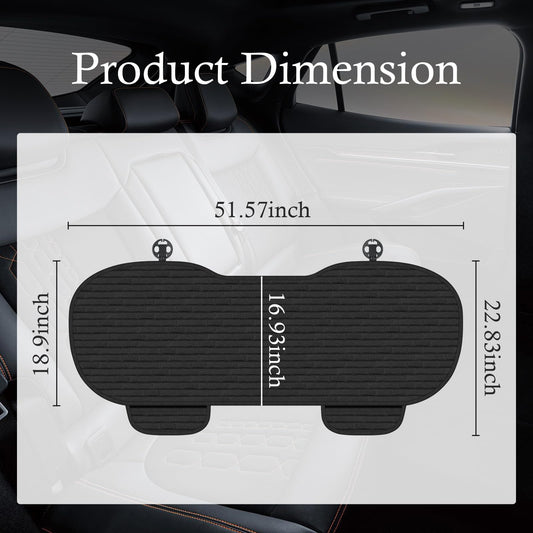 Breathable Non-Slip Car Rear Seat Cover