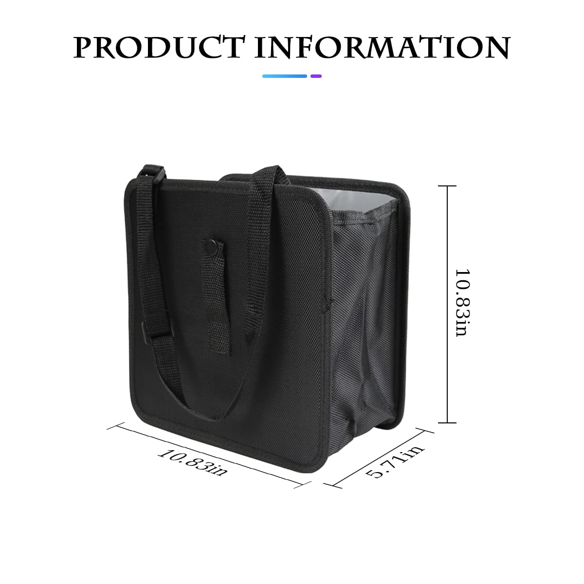Large Hanging Car Trash Can Waterproof
