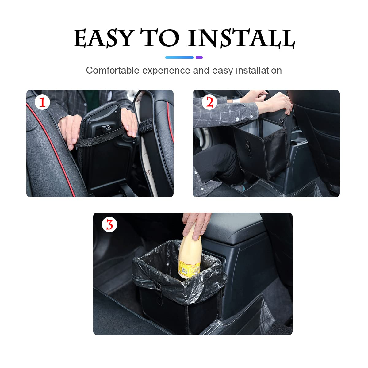 Large Hanging Car Trash Can Waterproof