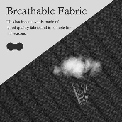 Breathable Non-Slip Car Rear Seat Cover