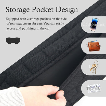 Breathable Non-Slip Car Rear Seat Cover